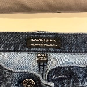 Too small for me.  Very comfortable stretchy Jean material